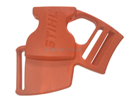 Orange Precision Injection Molding Plastic Strap Buckle For Backpack Belt / Bag Parts Accessories