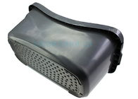 Plastic Injection Molded Parts Dark Grey Shopping Basket With Eco-Friendly PP Material
