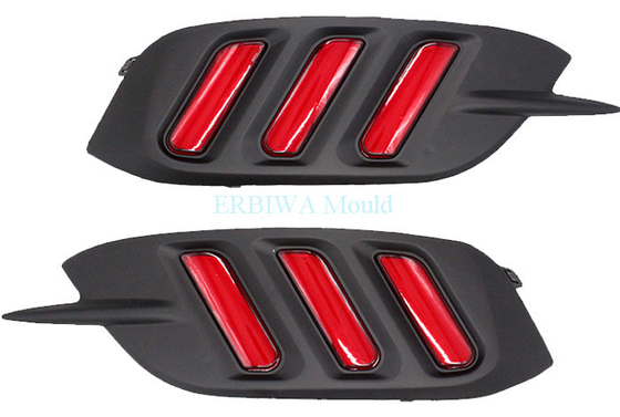 Auto LED Tail Lamp Plastic Injection Mold , Car Rear Bumper Mold