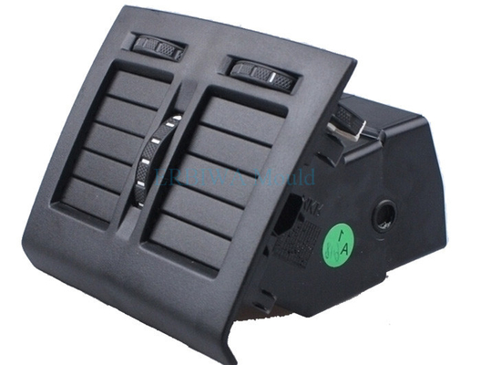 OEM Auto Injection Mold Black Rear Air Conditioning / Center Armrest Air Vent Assembly Accessories