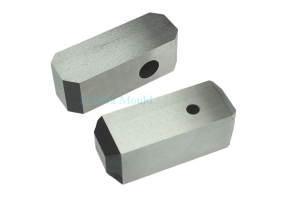 Metal Mold Spare Parts For A Silver Slider For Little Pressure , Injection Molded Parts