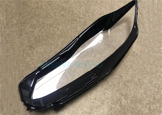 Durable Auto Headlight / Auto Transparent Lens Made By Double Injection Mould