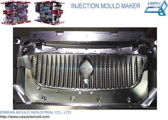 Customized Car Front Grille Mould For Brand Auto Body Grille Plastic Parts
