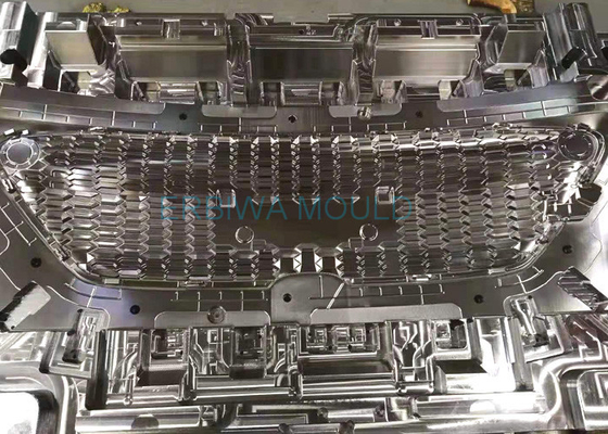 Injection Plastic Auto Parts Mould For Attractive Finished Plastic Front Grille